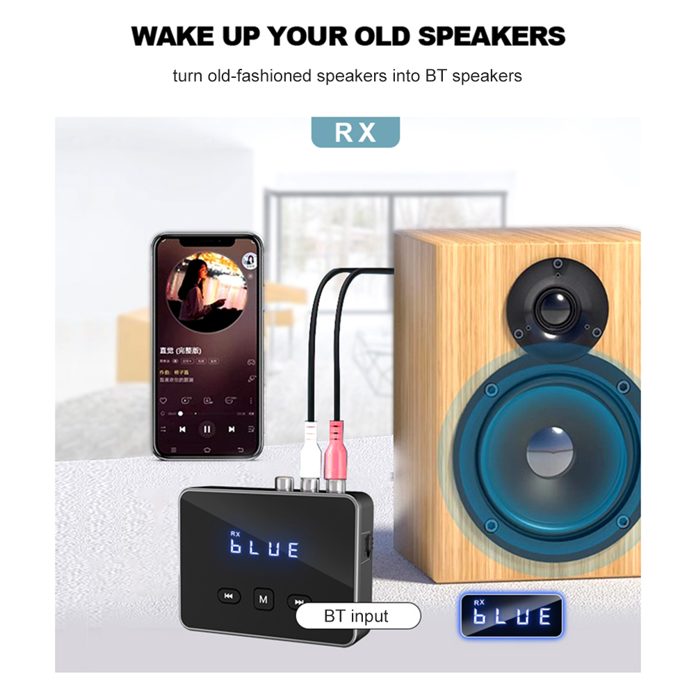 Bluetooth Adapter Receiver - جهاز إرسال واستقبال بلوتوث 5.4 مع