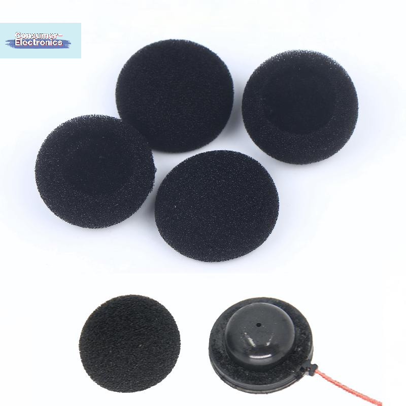 Wired Earphone Mic - غطاء إسفنجي ناعم للميكروفون وكابل سماعة