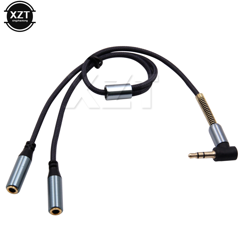 Earphone Splitter Jack - 3.5 مللي متر 1 إلى 2