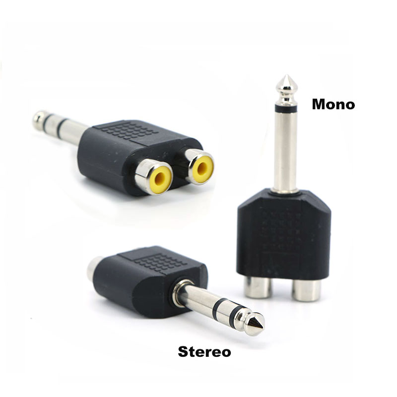 Audio Splitter Y - موصل صوت 6.35 ملم (6.5 ملم)