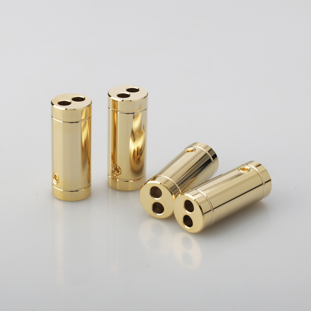 Audio Splitter Y - 4 قطع من أغطية كابلات السماعات