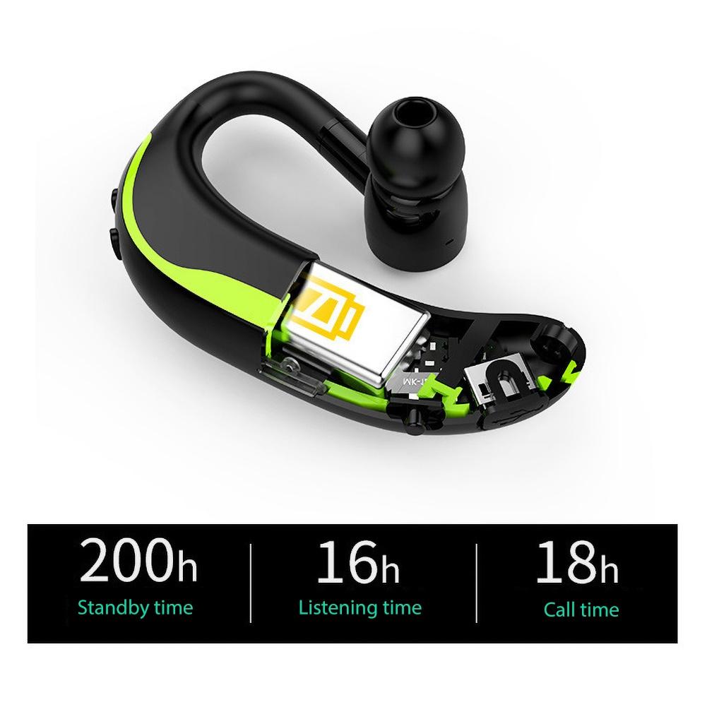 Sports Earphone Hook - سماعة رأس لاسلكية بلوتوث ، مشبك