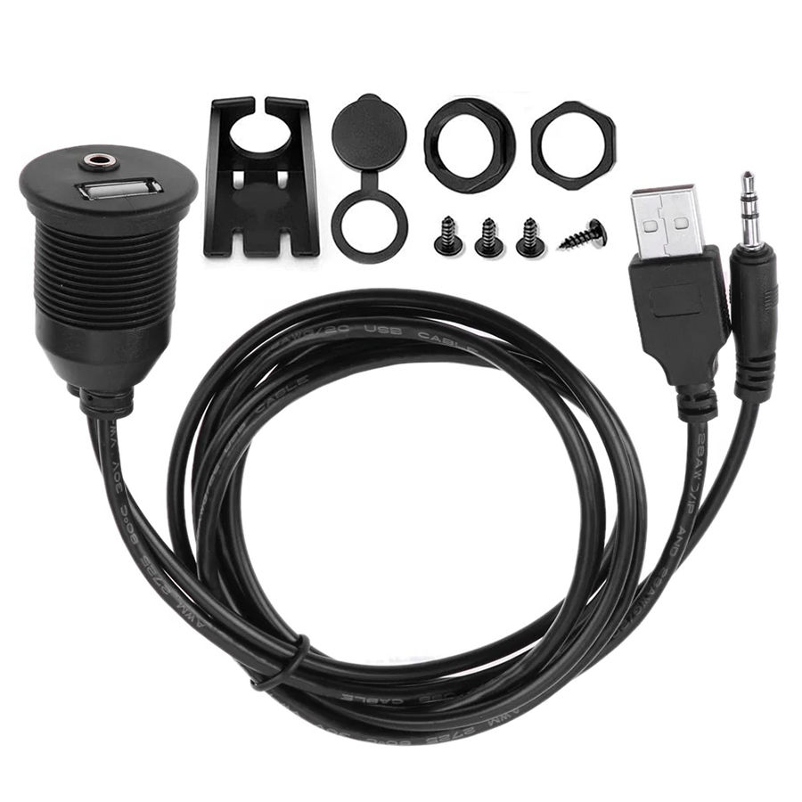 Cable Extension 3.5 - سلك تمديد AUX من الذكور إلى