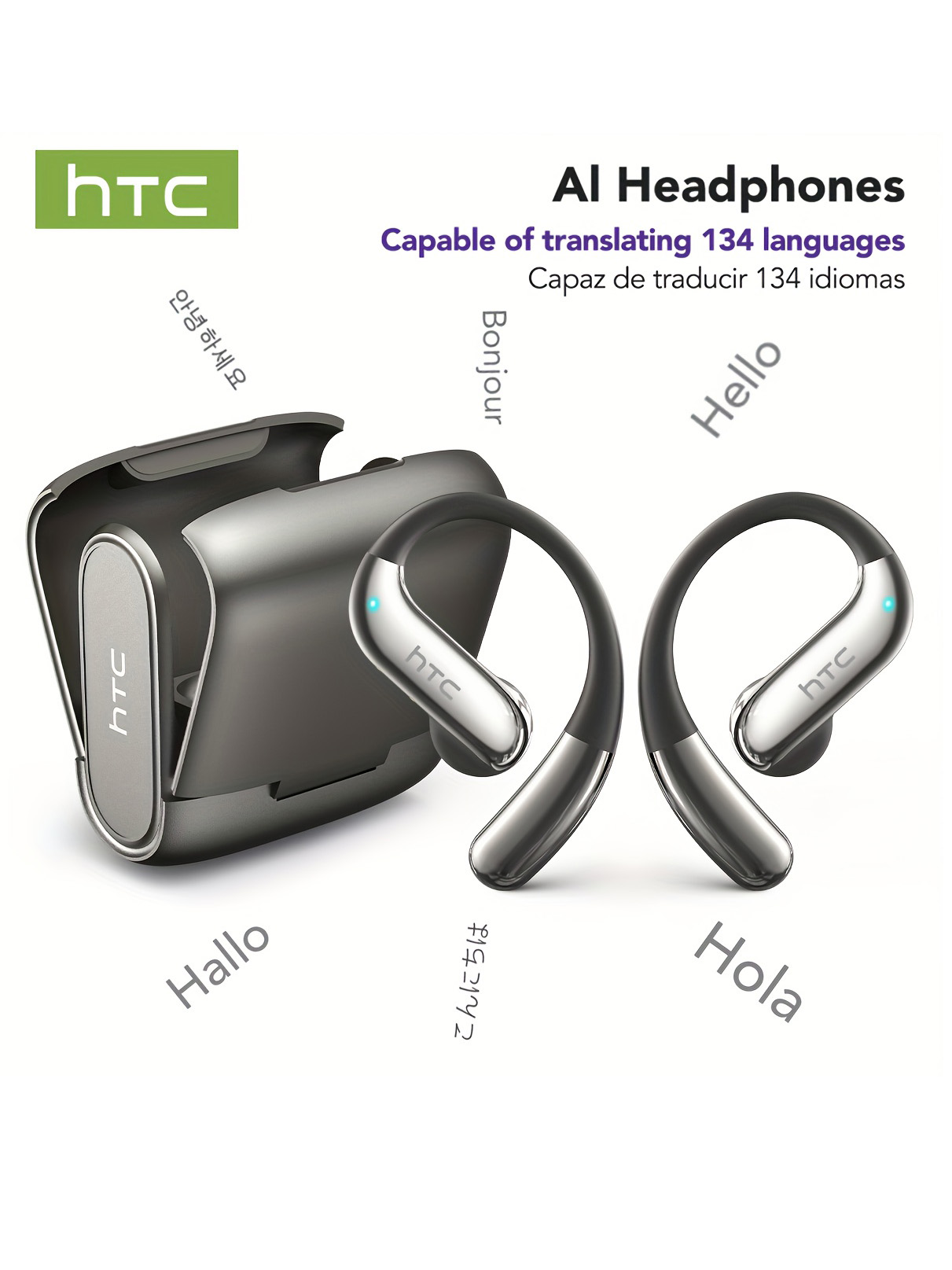 Noise Cancelling Headphone - سماعات بلوتوث مفتوحة الأذن HTC 30