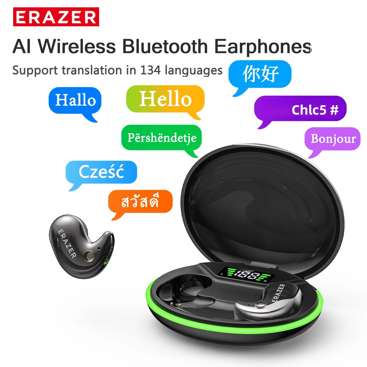 Wireless Earbuds Tws - سماعات أذن بلوتوث EARZER XF58 مع