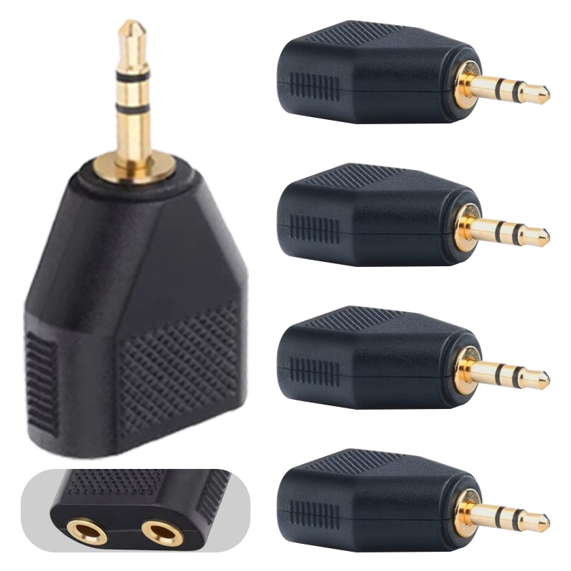 Audio Splitter Y - 2/4/8 قطعة 3.5 مللي متر ستيريو