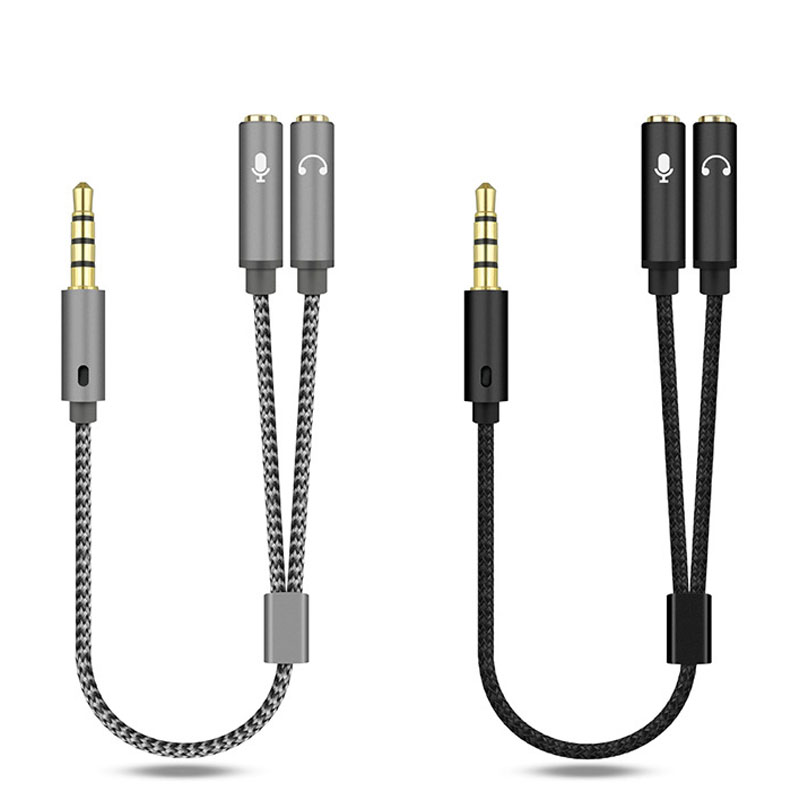 Earphone Splitter Jack - جهاز تقسيم صوت Y-Jack لسماعات الأذن