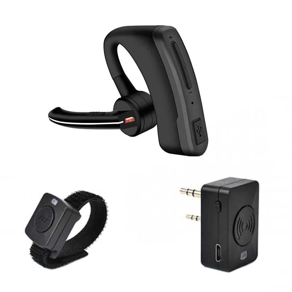 Bluetooth Headset On Ear - سماعة Baofeng Walkie اللاسلكية ، سماعات