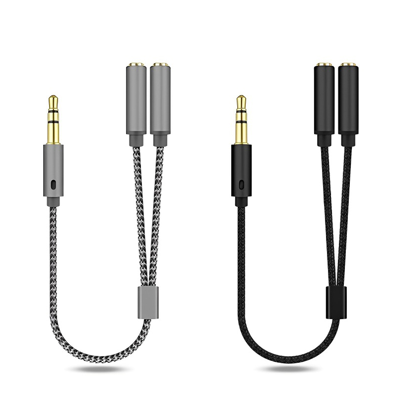 Earphone Splitter Jack - جهاز تقسيم صوت Y-Jack لسماعات الأذن
