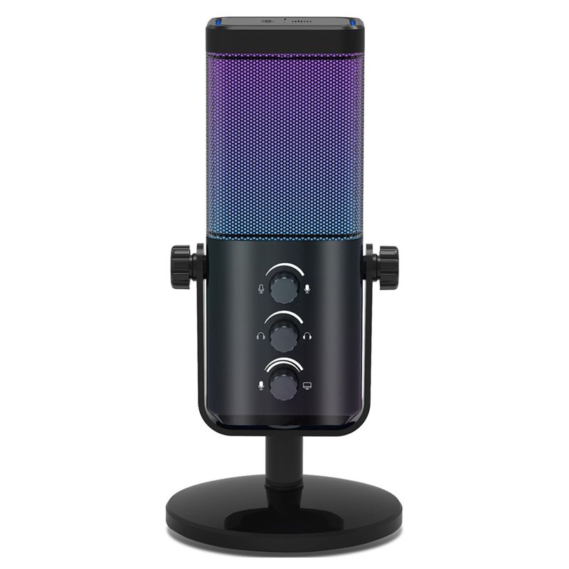 Gaming Headset Rgb - ميكروفون ألعاب ABZZ-RGB USB-C مع خاصية