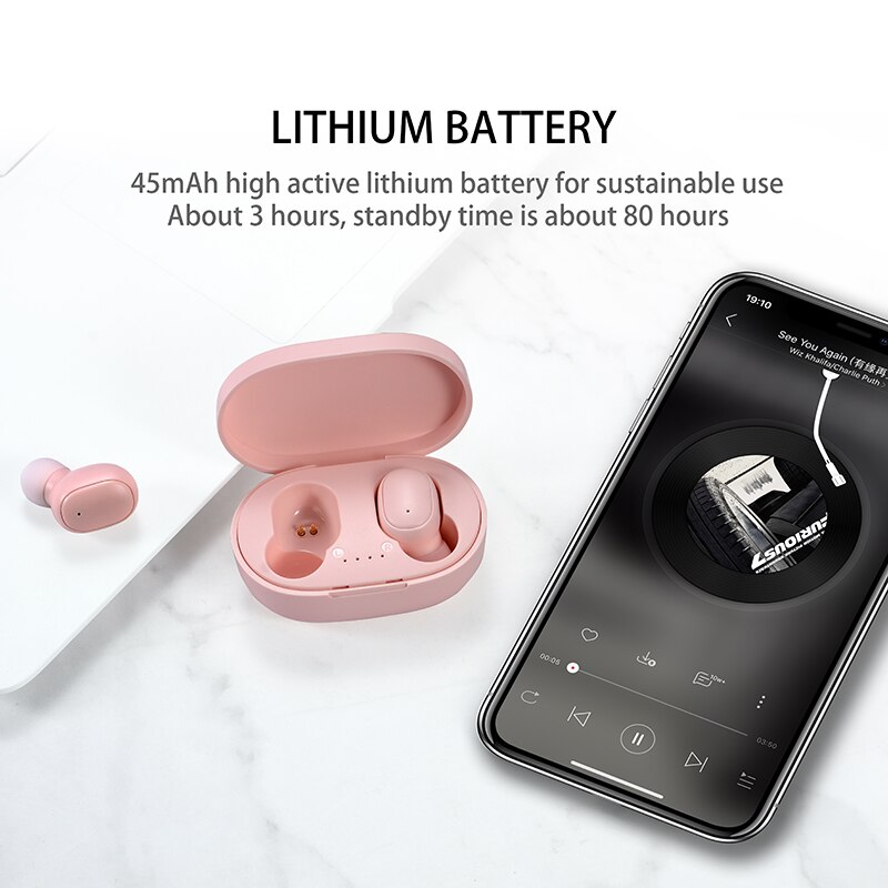 سماعات أذن A6S TWS لاسلكية بتق - مراجعة Wireless Earbuds Tws وسعره