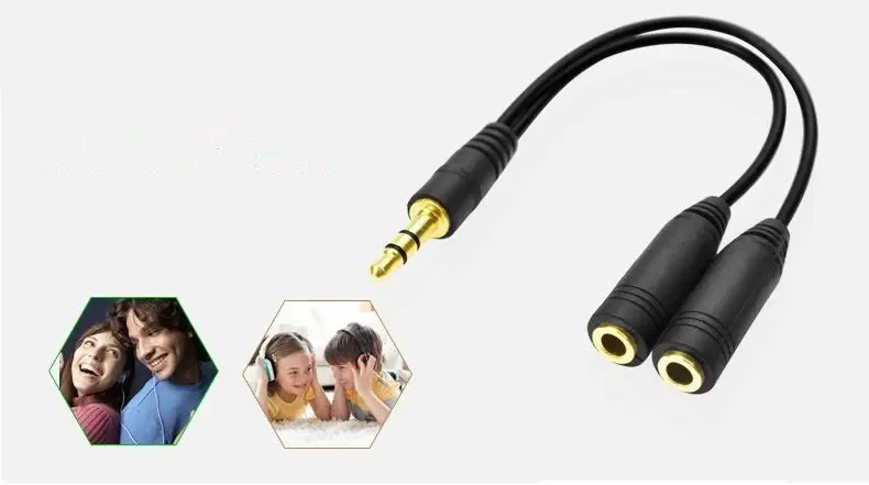 مقسم سماعة الرأس، كابل تمديد 3 - مراجعة Cable Extension 3.5 وسعره