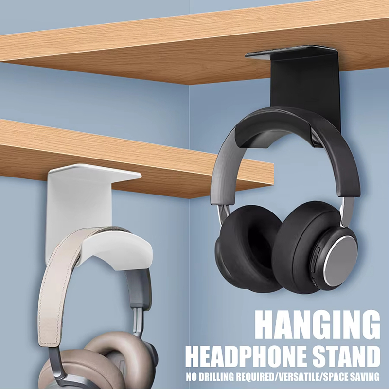 حامل سماعات رأس عالمي لاصق من  - مراجعة Headphone Stand Desk وسعره