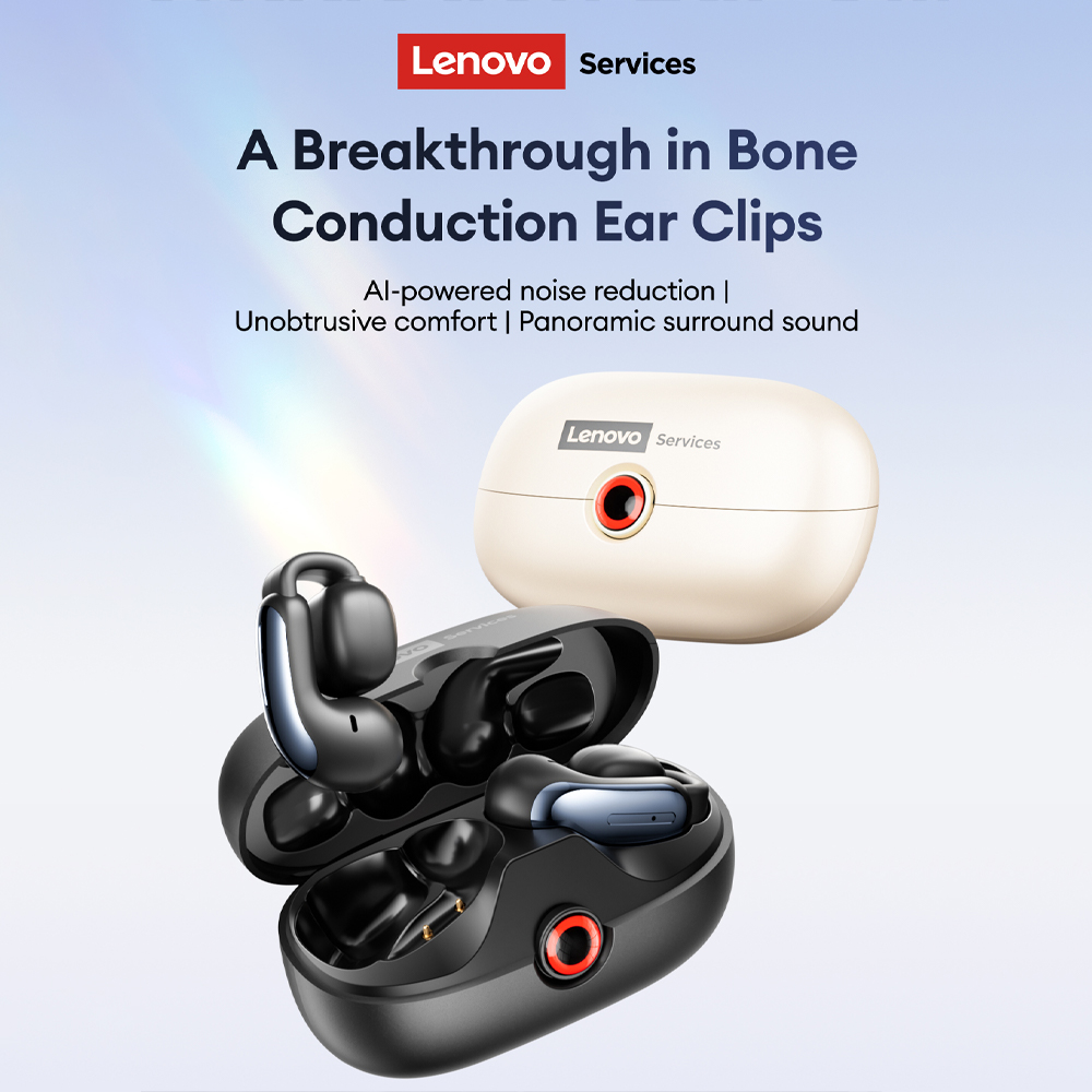 لينوفو LES-108 العظام التوصيل  - مراجعة Noise Cancelling Headphone وسعره