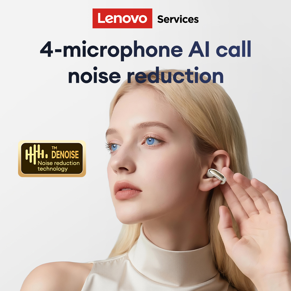 لينوفو LES-108 العظام التوصيل  - مراجعة Noise Cancelling Headphone وسعره