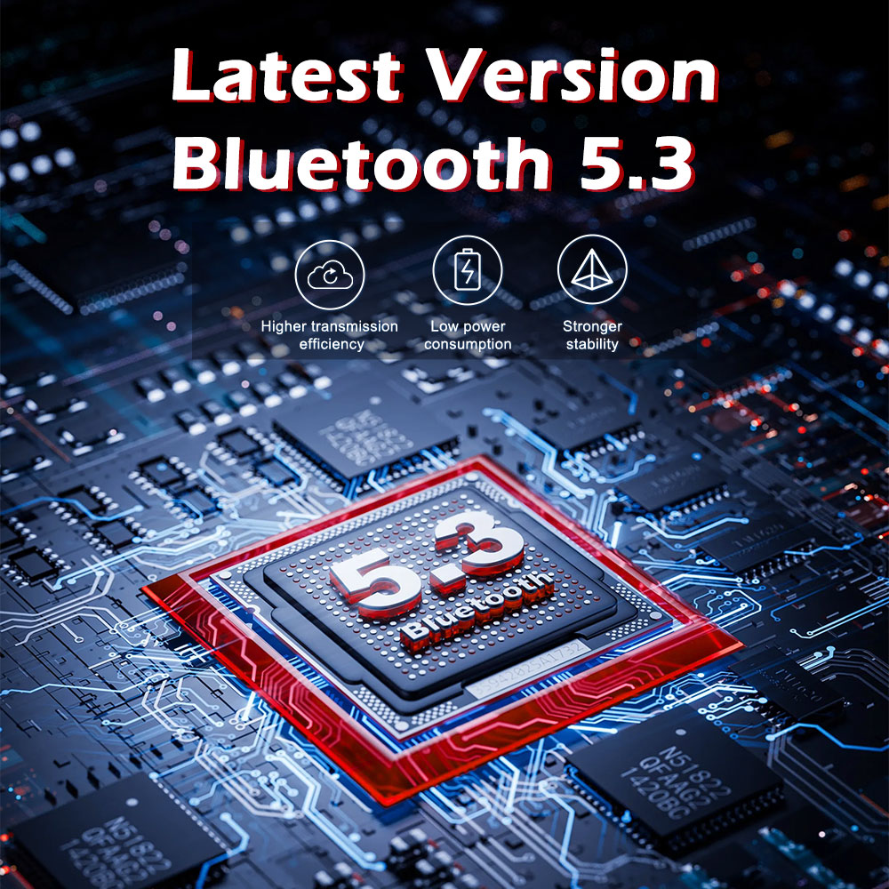 سماعة رأس بلوتوث 5.3 مقاومة لل - مراجعة Bluetooth Headset On Ear وسعره
