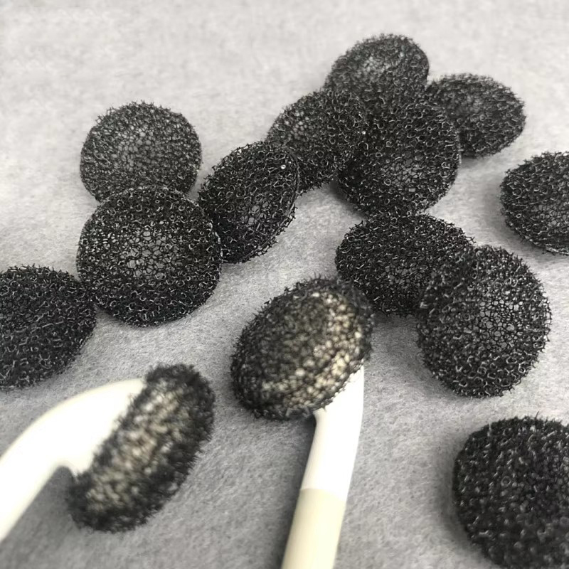 إسفنجة فلتر سوداء ناعمة من الف - مراجعة Earphone Foam Tip وسعره