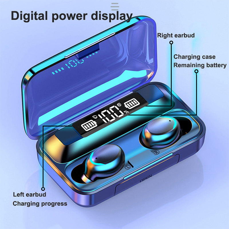 2026 F9 سماعات لاسلكية LED Dis - مراجعة Bluetooth Headset On Ear وسعره