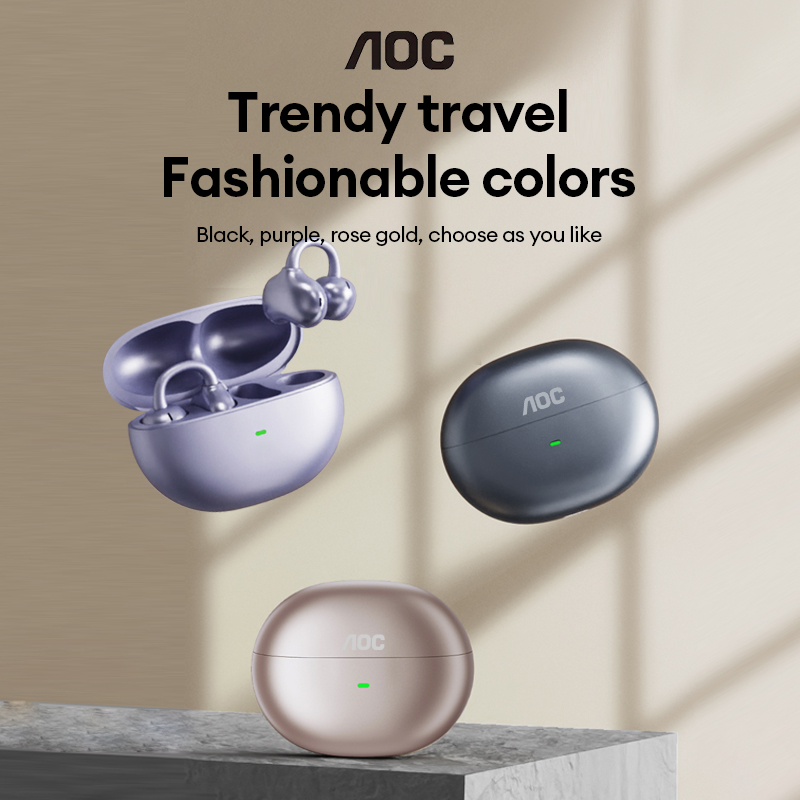 سماعات أذن لاسلكية AOC ACD2544 - مراجعة Wired Earphone Mic وسعره