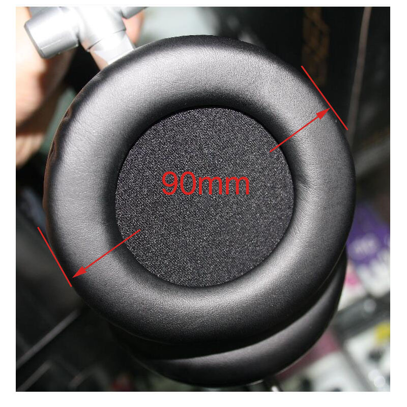 زوج من وسائد الأذن الجلدية مقا - مراجعة Earphone Foam Tip وسعره