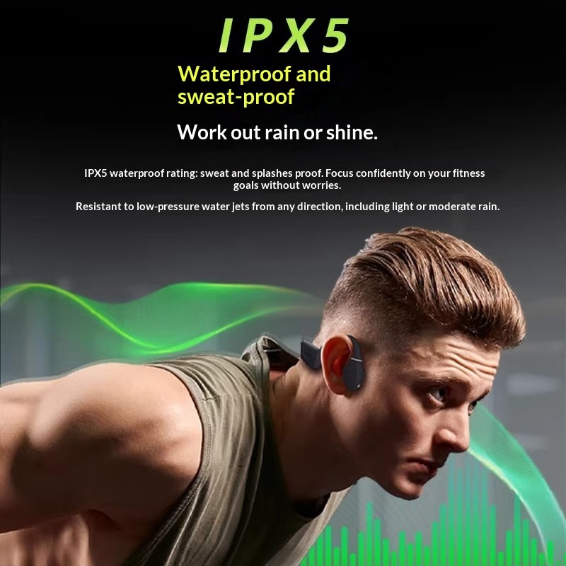 سماعات توصيل عظمي مقاومة للماء - مراجعة Sports Earphone Hook وسعره