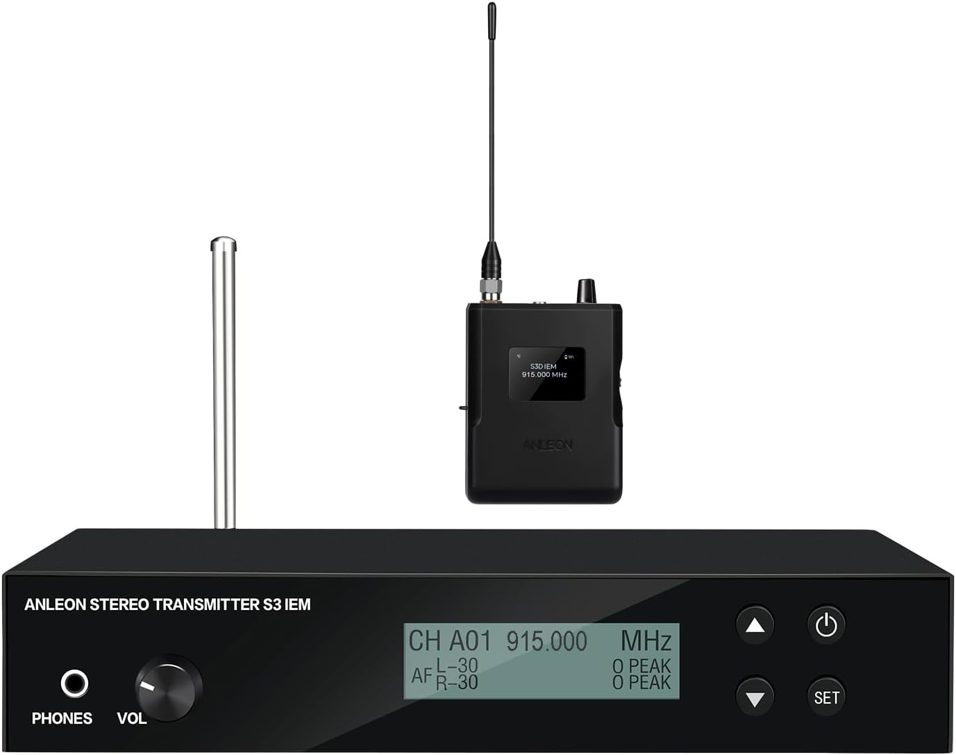 ANLEON S3D احترافي UHF ستيريو  - مراجعة In Ear Monitor Iem وسعره