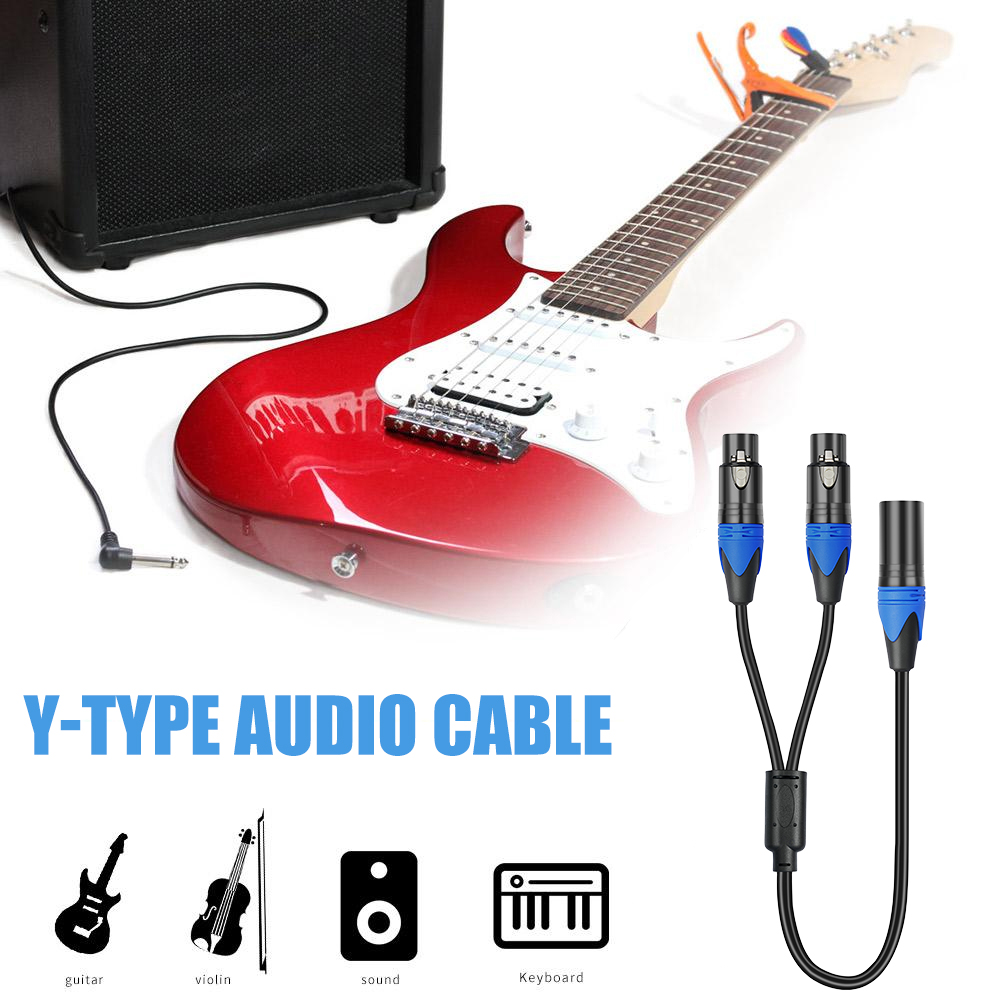 كابل تقسيم XLR على شكل Y بطول  - مراجعة Audio Splitter Y وسعره