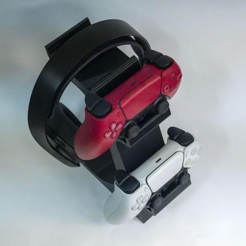 حامل تحكم 3 في 1 للمكتب مع حام - مراجعة Headphone Stand Desk وسعره