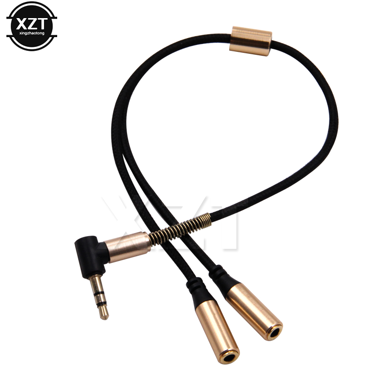 3.5 مللي متر 1 إلى 2 الصوت Aux - مراجعة Earphone Splitter Jack وسعره