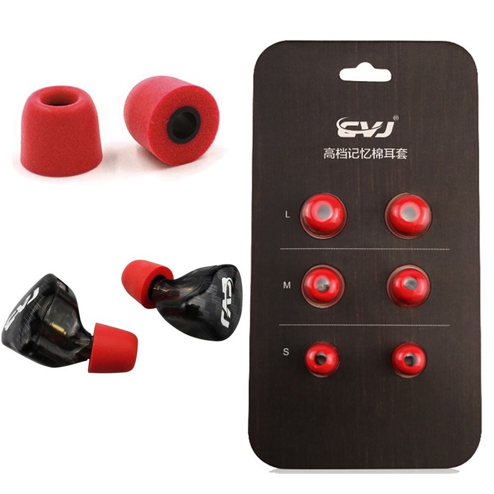 وسادات أذن من رغوة الذاكرة ، ع - مراجعة Earphone Foam Tip وسعره