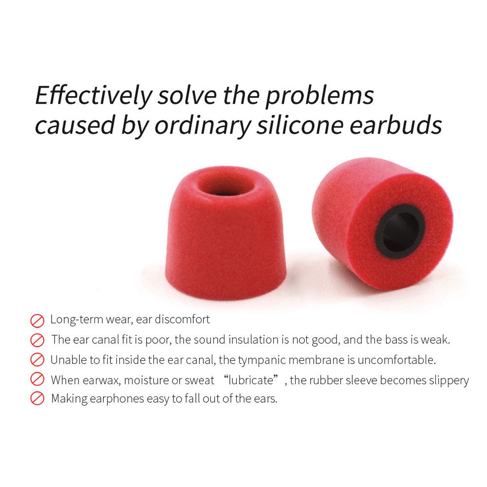 وسادات أذن من رغوة الذاكرة ، ع - مراجعة Earphone Foam Tip وسعره