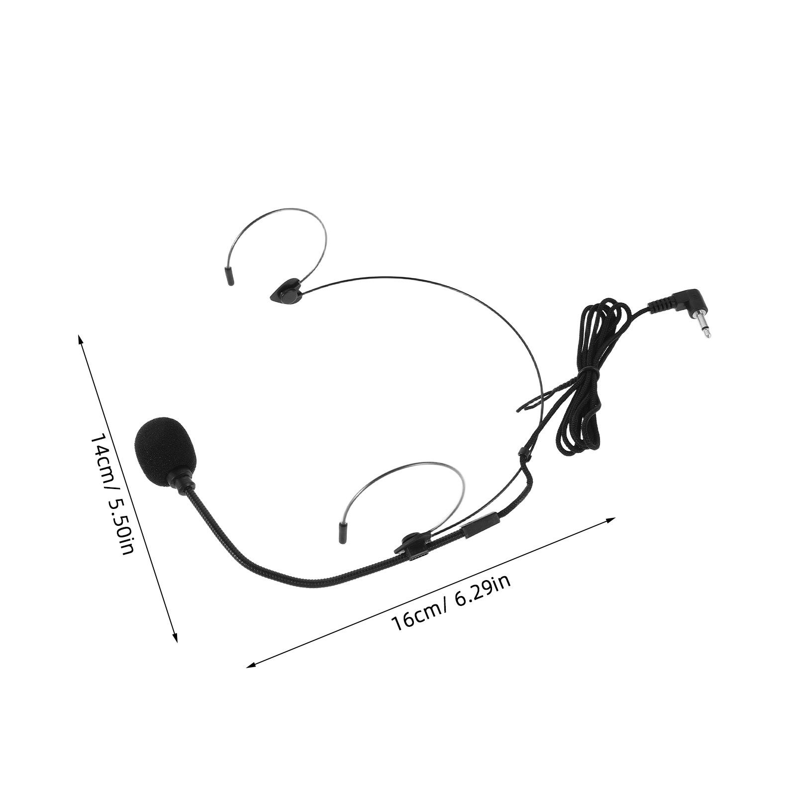 ميكروفون سماعة رأس سلكي صغير م - مراجعة Wired Earphone Mic وسعره