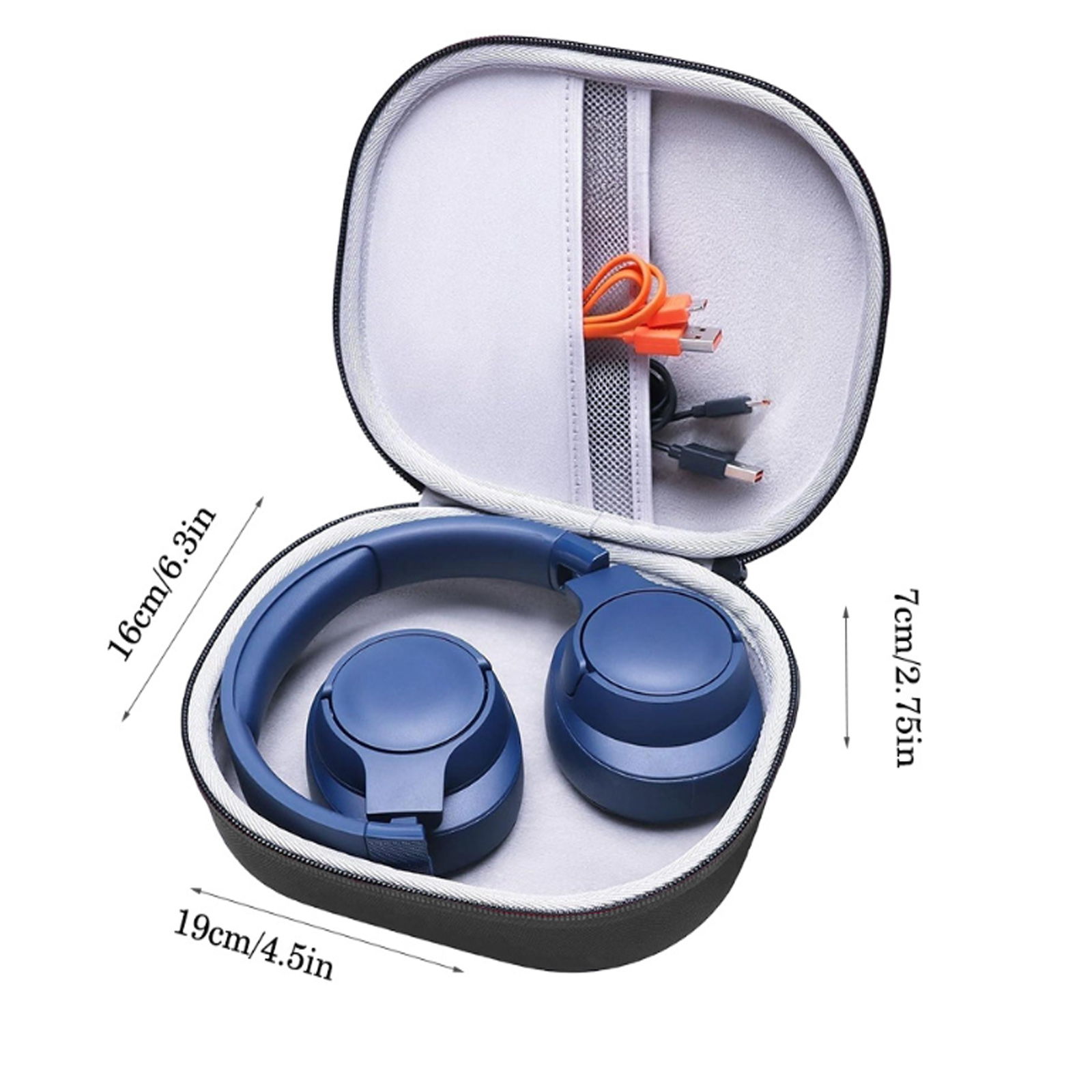 حافظة صلبة من مادة EVA لسماعات - مراجعة Headphone Case Hard وسعره