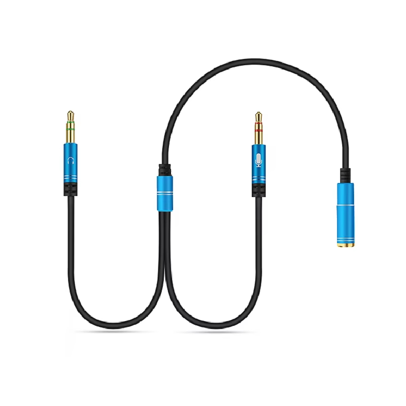 كابل محول Y من NNBILI بمقبس صغ - مراجعة Earphone Splitter Jack وسعره