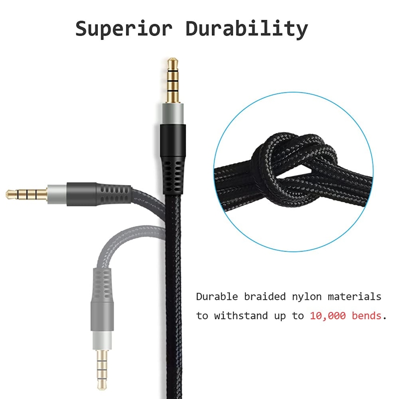 نايلون مضفر OFC استبدال Aux 3. - مراجعة Cable Extension 3.5 وسعره