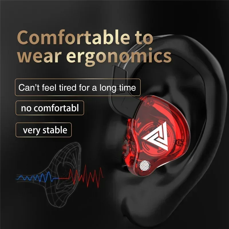 سماعات أذن سلكية جديدة QKZ AK6 - مراجعة Wired Earphone Mic وسعره