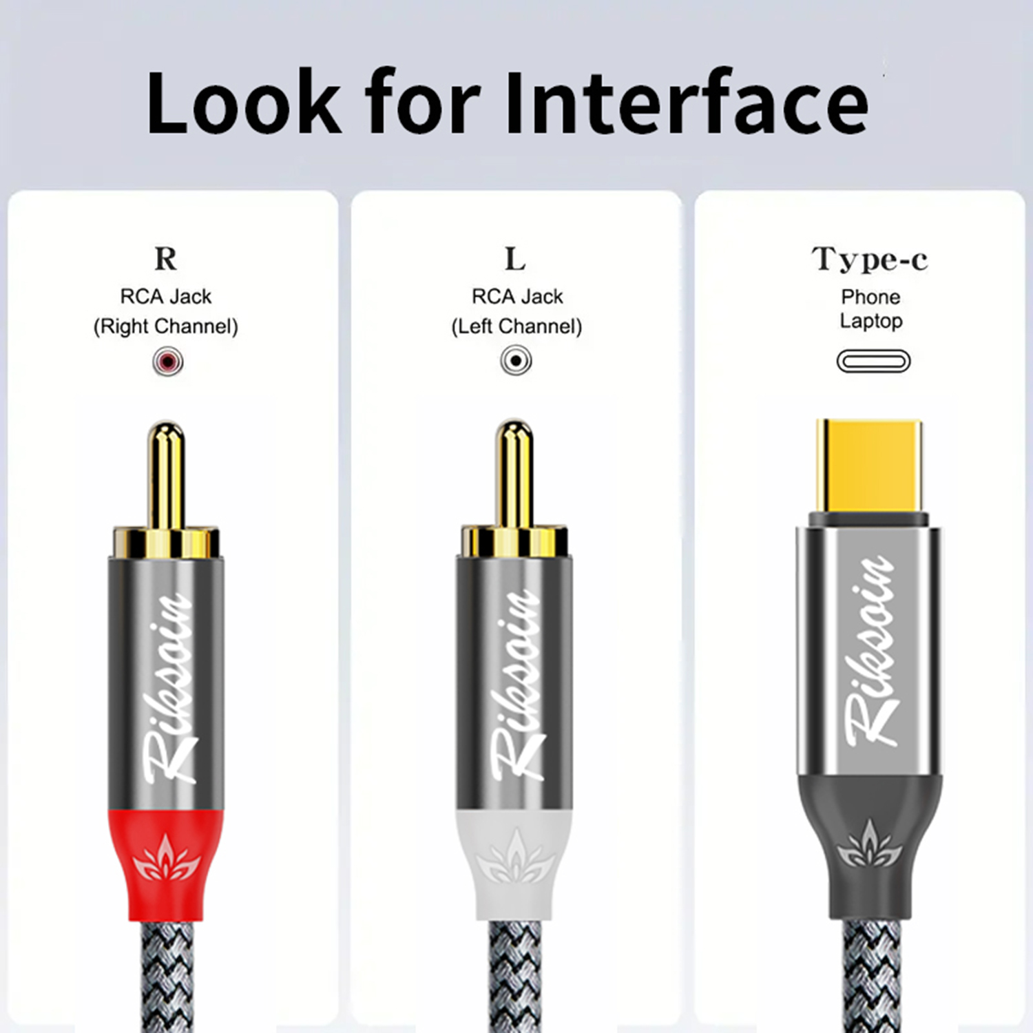كابل USB C إلى 2RCA ستيريو، مح - مراجعة Audio Splitter Y وسعره