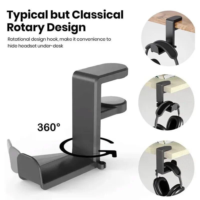 حامل سماعات الألعاب العالمي مع - مراجعة Headphone Stand Desk وسعره