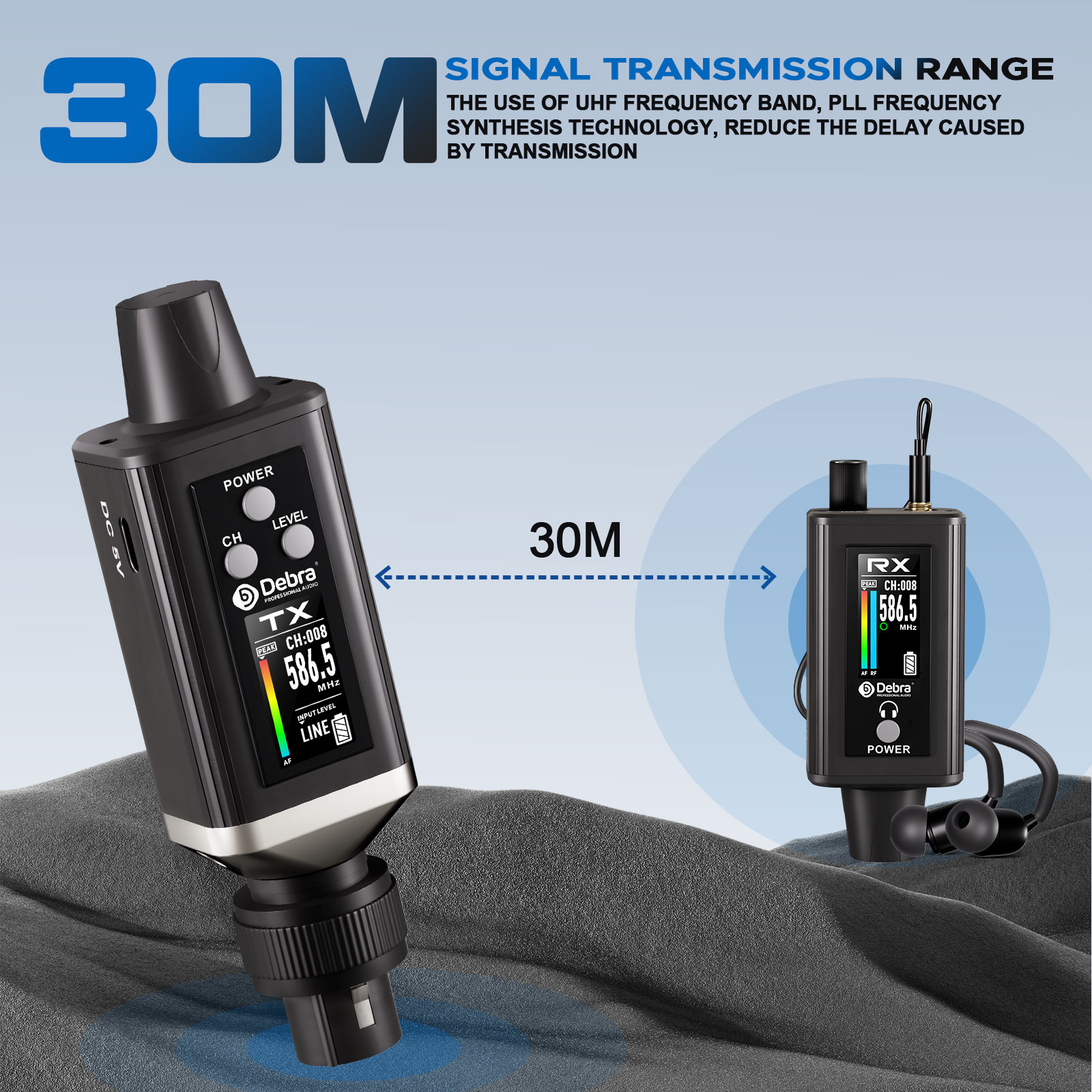 نظام مراقبة لاسلكي محمول قابل  - مراجعة In Ear Monitor Iem وسعره
