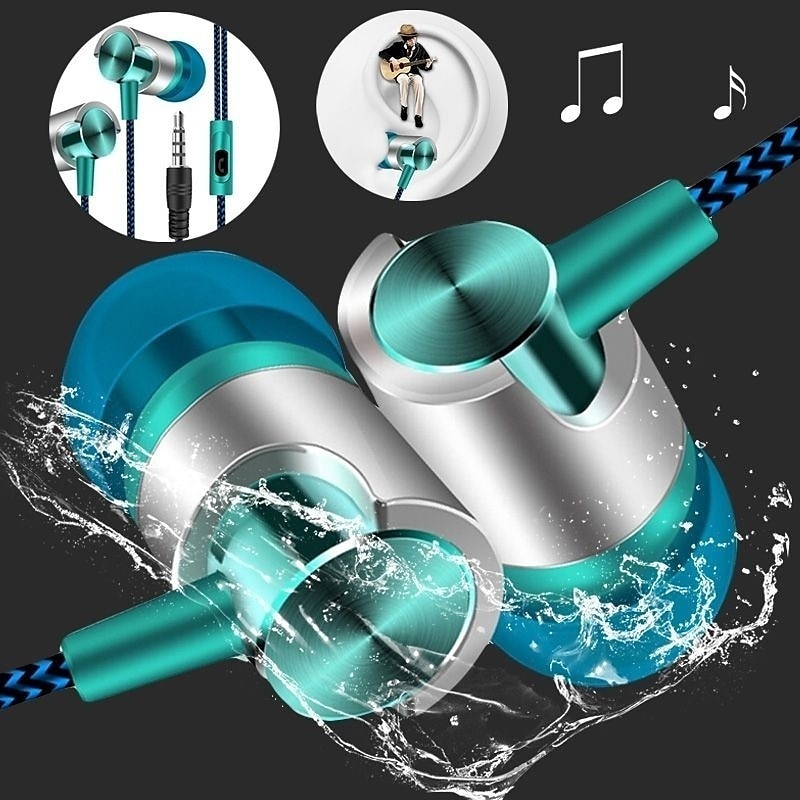 9D ستيريو سماعات أذن سلكية باس - مراجعة Audiophile Headphone Wired وسعره