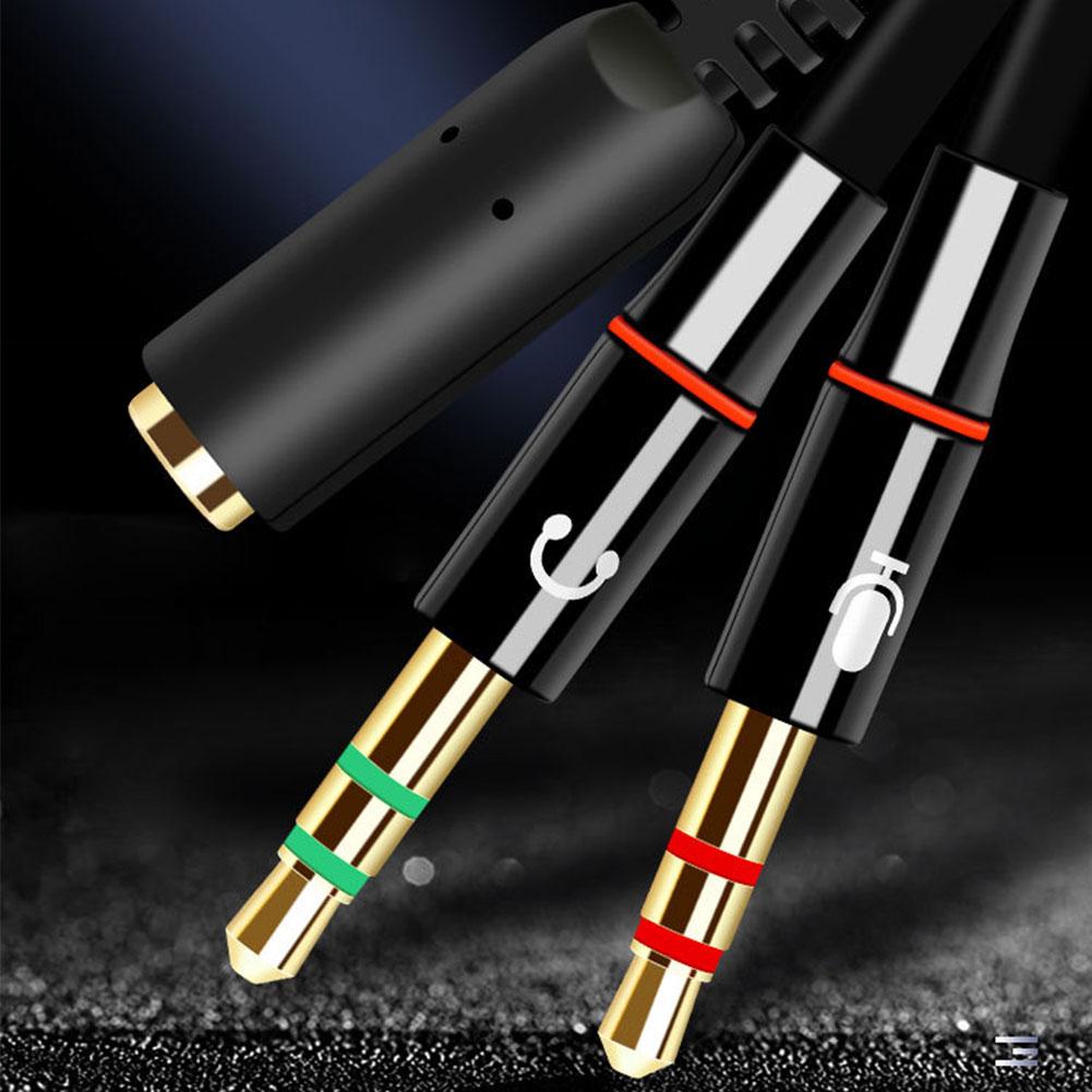 محول صوت وميكروفون للسماعات لل - مراجعة Audio Splitter Y وسعره