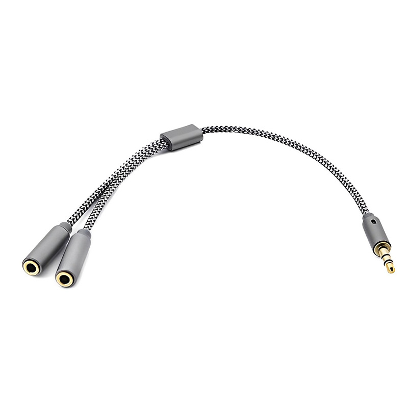 جهاز تقسيم صوت Y-Jack لسماعات  - مراجعة Earphone Splitter Jack وسعره