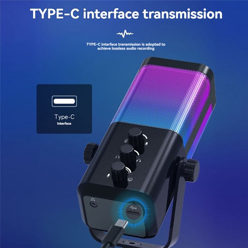 ميكروفون ألعاب ABZZ-RGB USB-C  - مراجعة Gaming Headset Rgb وسعره