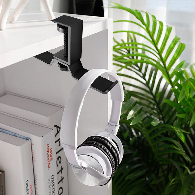 حامل سماعات رأس مزدوج يثبت تحت - مراجعة Headphone Stand Desk وسعره